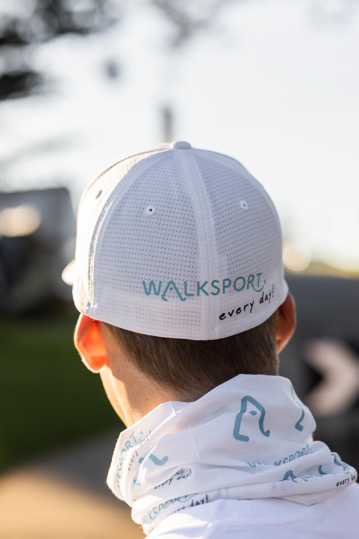 Walksport Flexfit cap - White