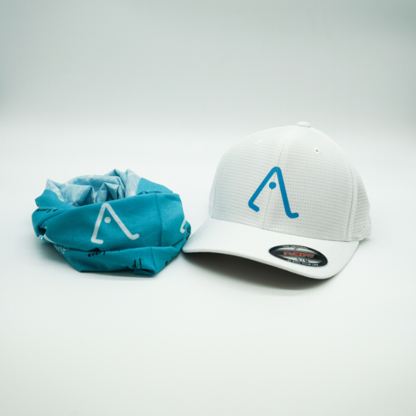 Walksport Kit - White Flexfit cap + ed!